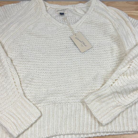 Universal Thread Women's Balloon Sleeve V-Neck Pullover Sweater - Small - NWT - Picture 1 of 8